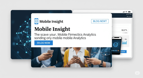 Mobile Insight가 IT리뷰로 인사드립니다- 본문이해를돕는 생성형이미지