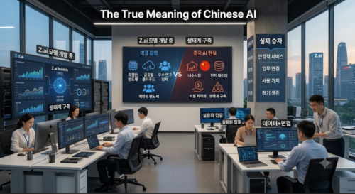 중국 AI 기업 Z.ai가 보여준 새로운 경쟁